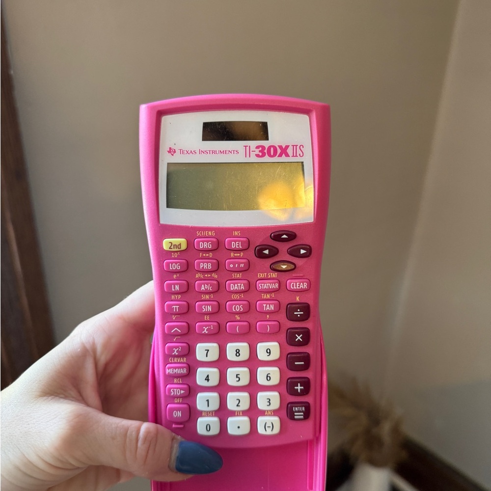 Texas Instruments Pink Scientific Calculator